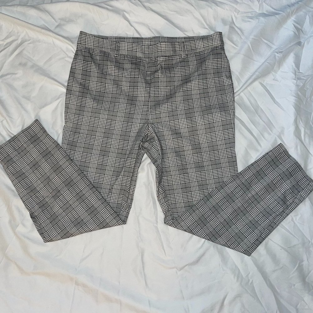 Plaid Work Pants
